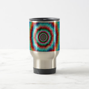 Taza De Viaje Explosión de brujas en azul y Naranja
