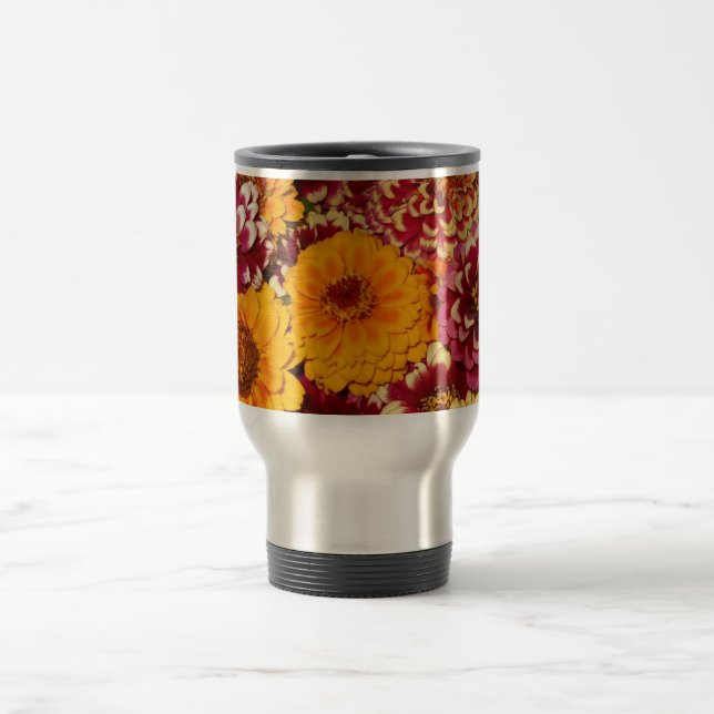 Taza De Viaje Explosión del Zinnia (Centro)