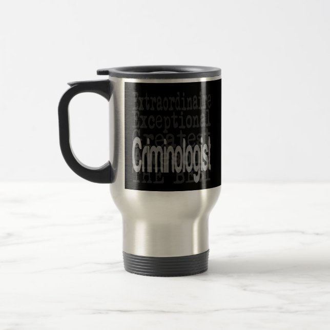 Taza De Viaje Extraordinaria criminalista (Izquierda)