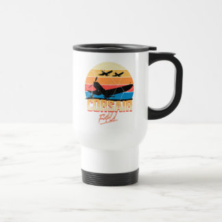 Taza De Viaje F4U Corsair - Belleza Bent-Wing - Regalos Piloto