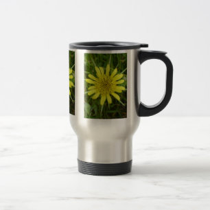 Taza De Viaje F9 Flor silvestre amarilla Cabras barba
