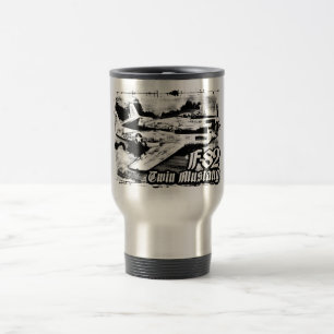 Taza De Viaje F-82 Twin Mustang