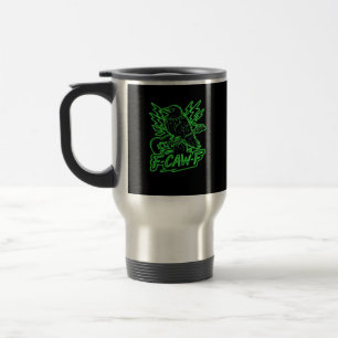 Taza De Viaje F-Caw-F Pollo Clásico Minimalista Limpio