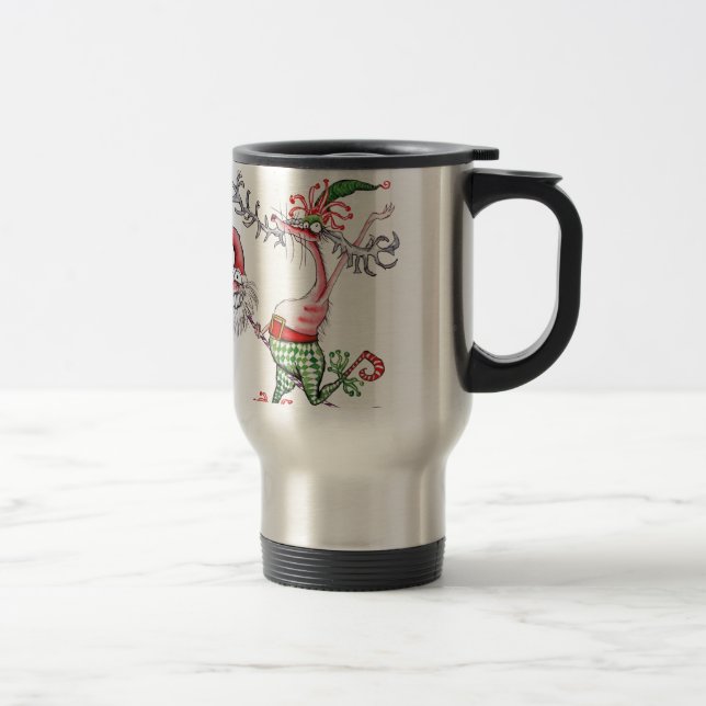 Taza De Viaje fabricación feliz (Derecha)