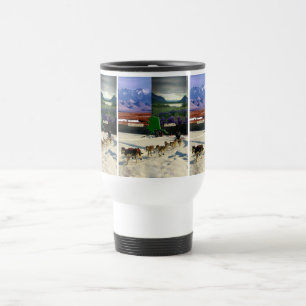 Taza De Viaje Fairbanks, Alaska Collage