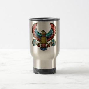 Taza De Viaje Falcón egipcio