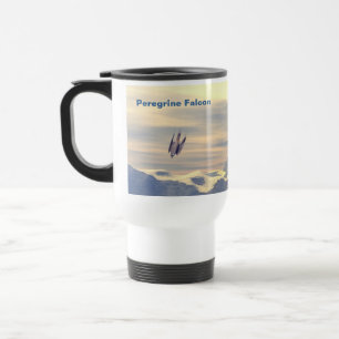 Taza De Viaje Falcon peregrino de velocidad de terminal