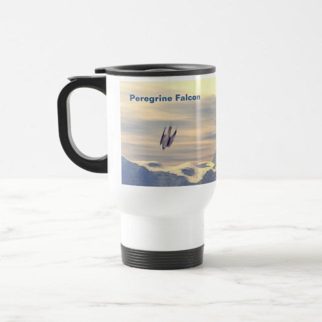 Taza De Viaje Falcon peregrino de velocidad de terminal (Izquierda)