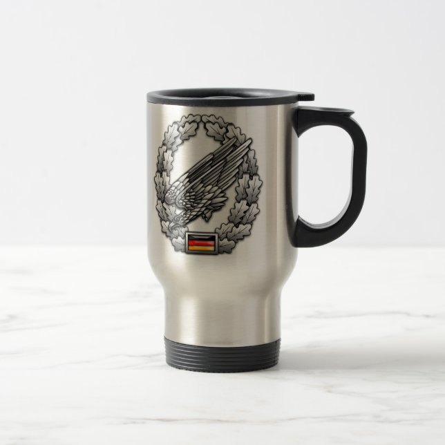 Taza De Viaje Fallschirmjägertruppe Barettabzeichen (Derecha)