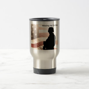 Taza De Viaje Falta de mi soldado