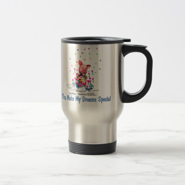 Taza De Viaje Faltándole cerdo (Derecha)