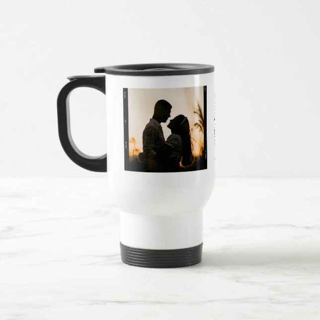 Taza De Viaje "Familia: Donde la vida empieza y el amor nunca te (Izquierda)