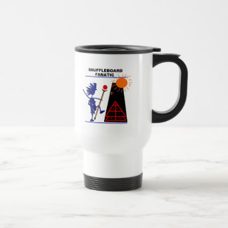 Taza De Viaje Fanático del Shuffleboard
