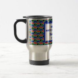 Taza De Viaje FANTÁSTICA DAD SUDAFRICANA del Día del Padre