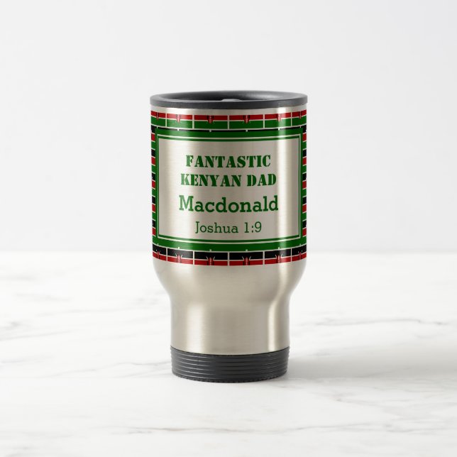 TAZA DE VIAJE FANTÁSTICO KENYA DAD (Centro)