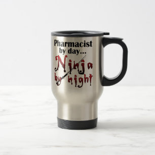 Taza De Viaje Farmacéutico Ninja