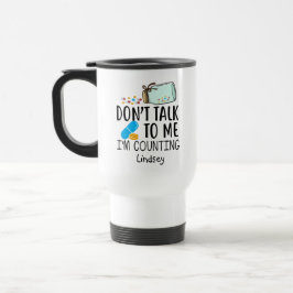 Taza De Viaje Farmacéutico/Técnico Gracioso