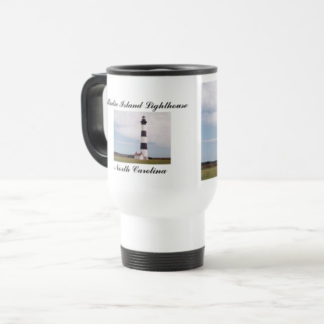 Taza De Viaje Faro de la isla Bodie (Anverso izquierdo)