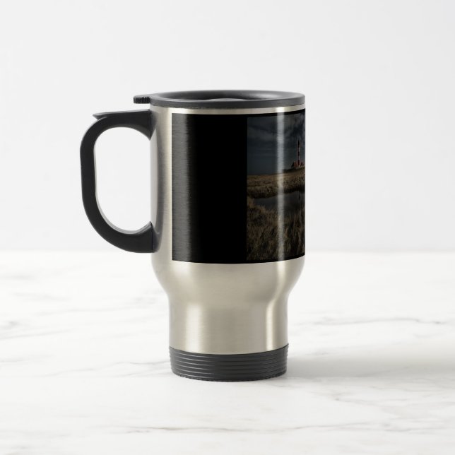 Taza De Viaje Faro Westerhever (Izquierda)