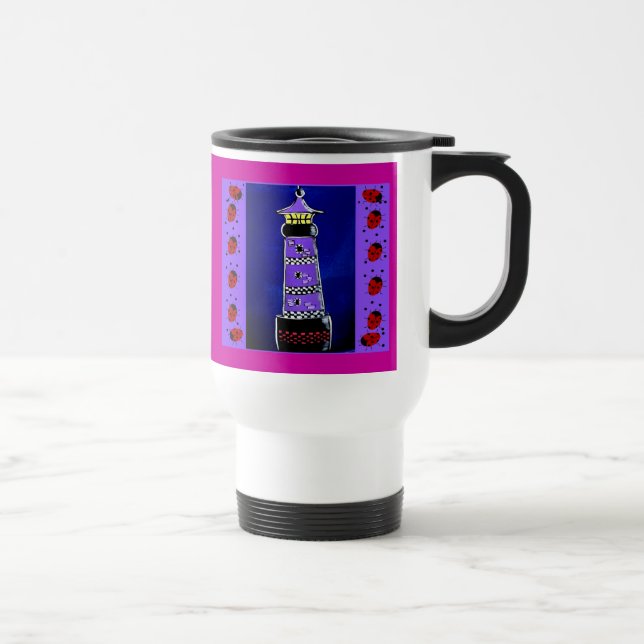 Taza De Viaje Faros de parásitos (Derecha)