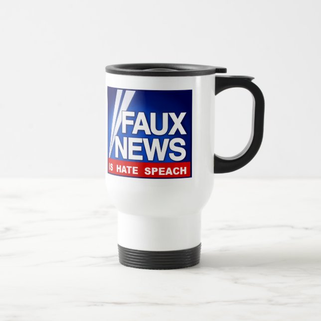 Taza De Viaje Faux News (Derecha)