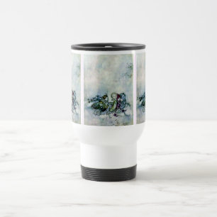 Taza De Viaje Fe de ensueño de la noche del verano