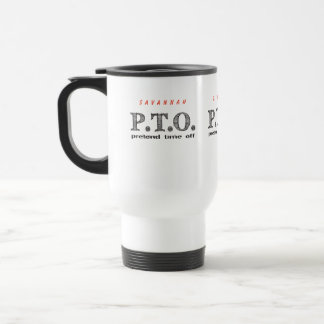 Taza De Viaje Felicidades Divertidas: Ascendido a Tiempo Libre I