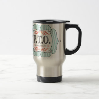 Taza De Viaje Felicitaciones Divertidas Ascendido a Tiempo Libre