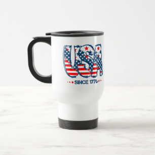 Taza De Viaje Feliz 250 Aniversario América 