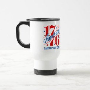Taza De Viaje Feliz 250 Aniversario América 