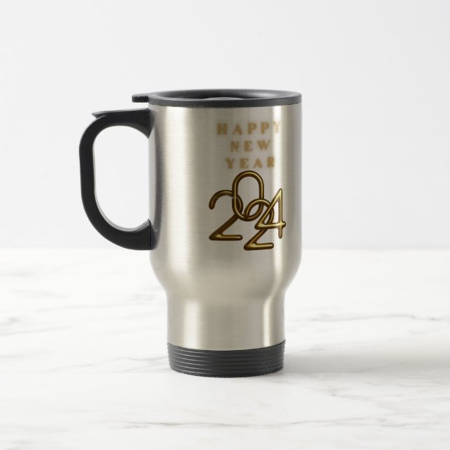 Taza De Viaje Feliz Año Nuevo  (Izquierda)