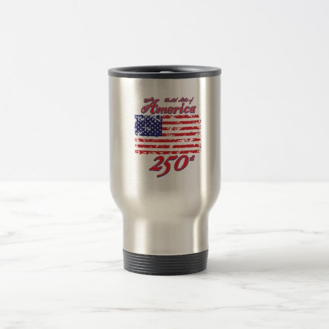 Taza De Viaje Feliz cumpleaños América (Centro)