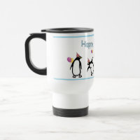 Feliz cumpleaños Penguin Mug