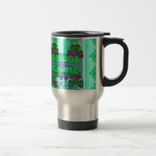Taza De Viaje Feliz Día de San Patricio Hakuna Matata