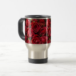 Taza De Viaje Feliz Día de San Valentín 2024