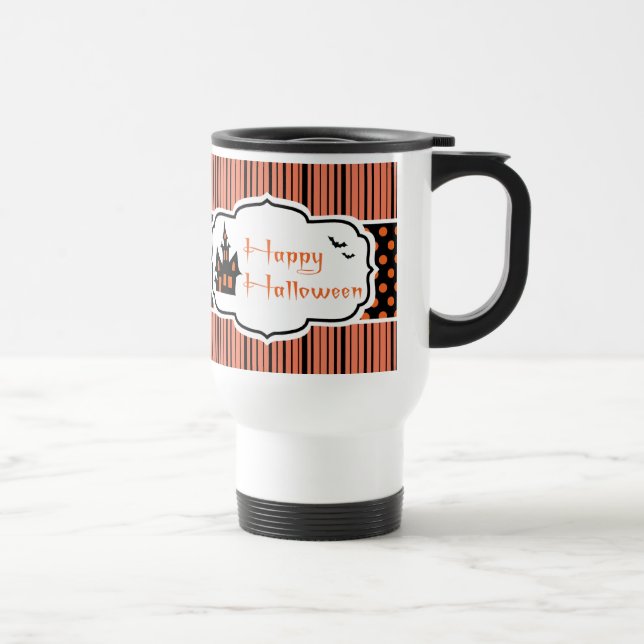 Taza De Viaje Feliz Halloween (Derecha)