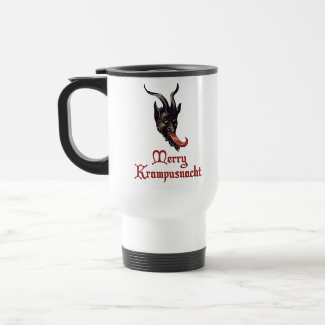 Taza De Viaje Feliz Krampusnacht (Izquierda)