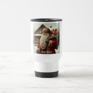 Taza De Viaje Feliz Navidad