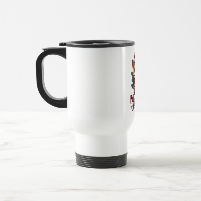Taza De Viaje Feliz Navidad (Izquierda)