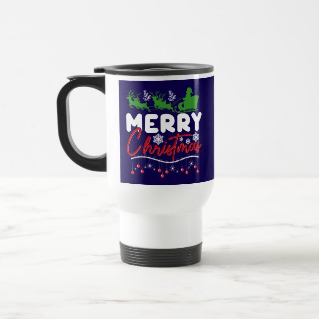 Taza De Viaje Feliz Navidad-60842 (Izquierda)