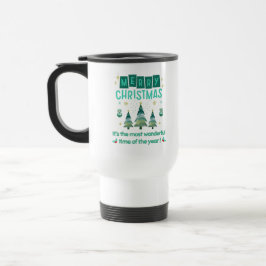 Taza De Viaje Feliz Navidad - Maravilloso momento del año