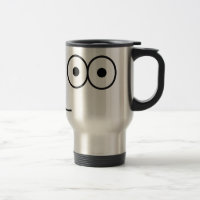 Feliz Ojos y Boca - Mug de viajes
