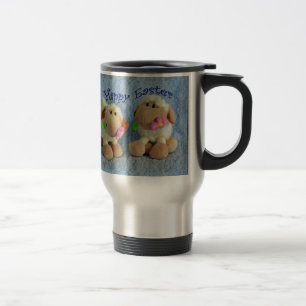 Taza De Viaje Feliz Pascua Lambs