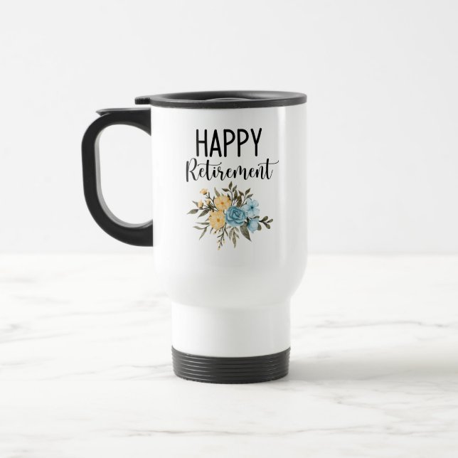 Taza De Viaje Feliz retiro (Izquierda)
