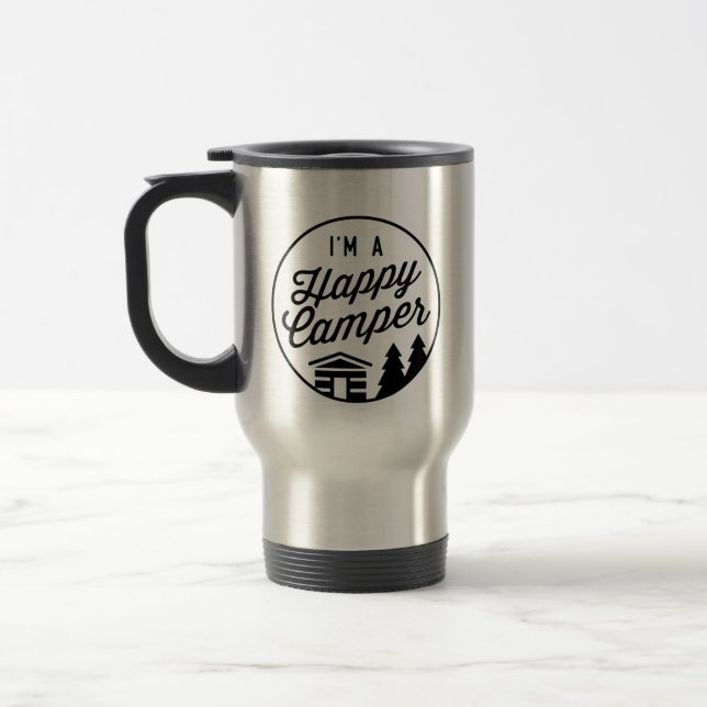 Taza De Viaje Feliz viaje de camper (Izquierda)