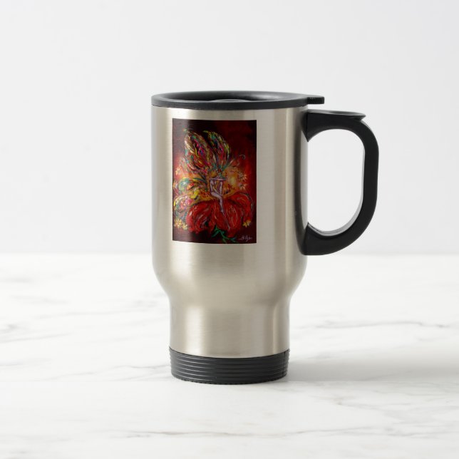 TAZA DE VIAJE FERIA EN ROJO (Derecha)