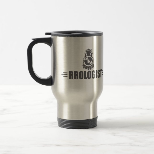 Taza De Viaje Ferrocarril humorístico (Izquierda)