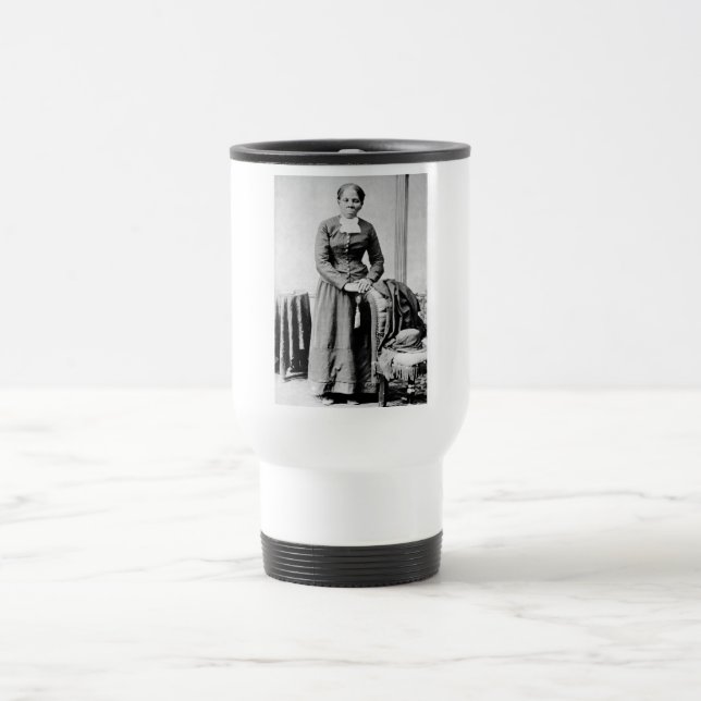 Taza De Viaje Ferrocarril Subterráneo Harriet Tubman Conductor (Centro)