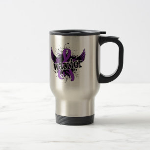 Taza De Viaje Fibromyalgia del guerrero 16