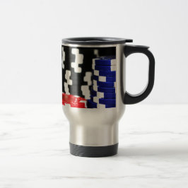Taza De Viaje Fichas Apuestas Casino Ganar Juego Suerte Riesgo A